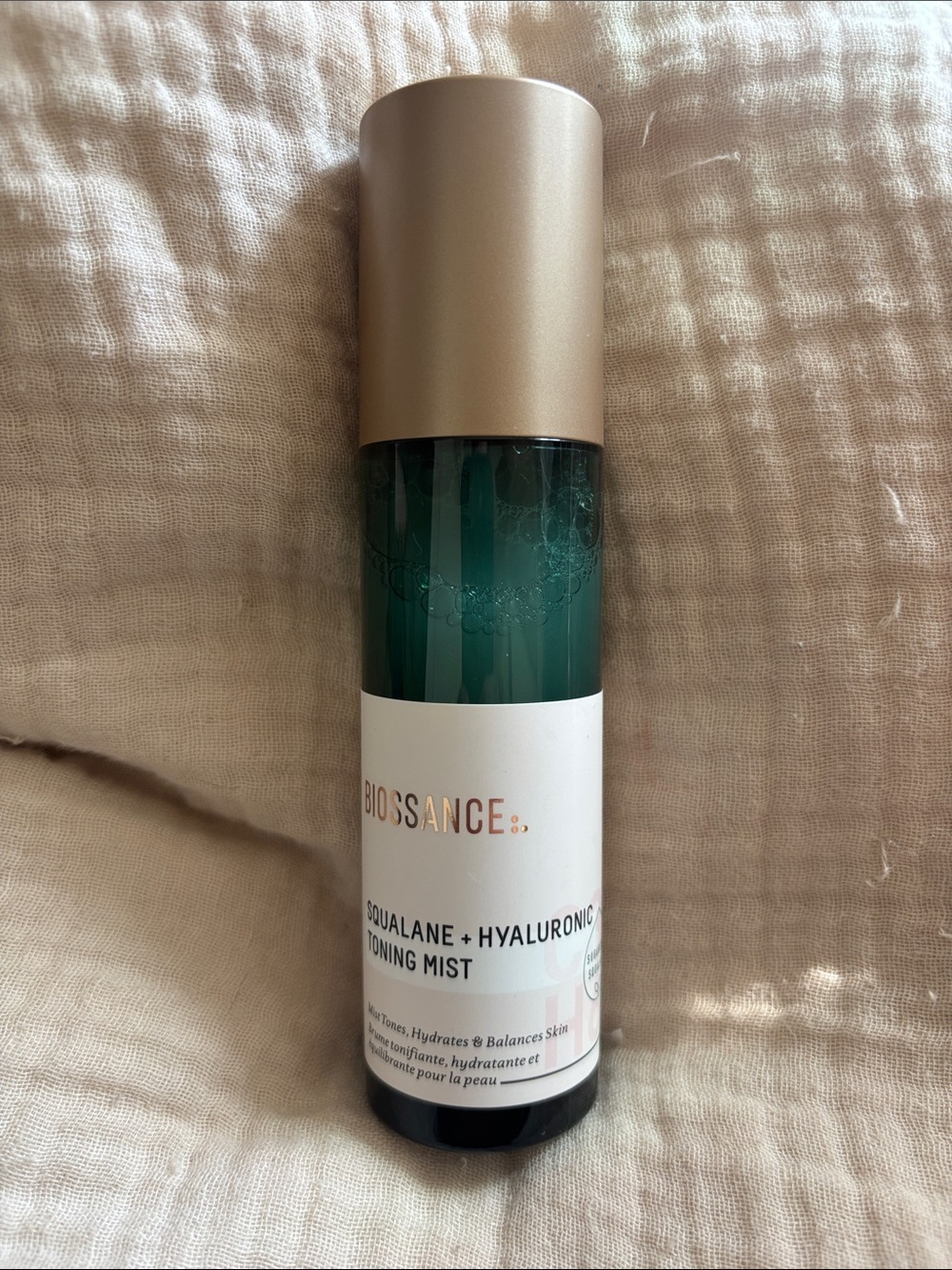 Biossance Squalene + Hyaluronic Acid Toning Mist